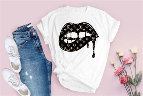 louis vuitton ladies tops|Louis Vuitton lips t shirt.